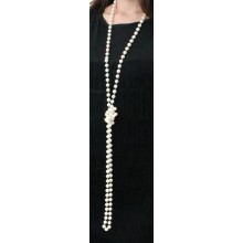 Flapper 1920s Pearl Beads Necklace